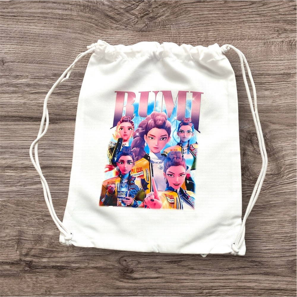 Kpop Demon Hunters Huntrix Drawstring Bags
